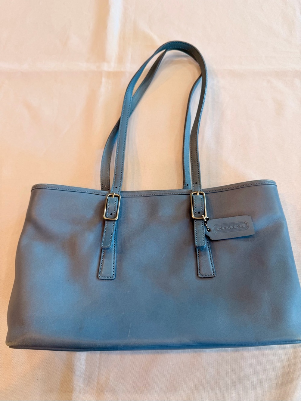 Vintage Coach Blue Legacy Classic Shopper No 9813